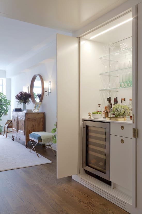 dining room mirror wall