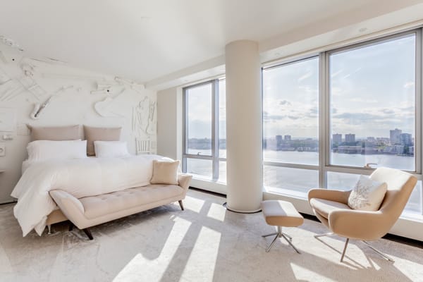 living room with a reclaimed wood ceiling